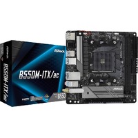ASRock B550M-ITX/ac Desktop Motherboard - AMD B550 Chipset - Socket AM4 - Mini ITX - 64 GB DDR4 SDRAM Maximum RAM - DIMM, UDIMM - 2 x Memory Slots -