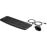 HP 200 Keyboard & Mouse - USB Cable - USB Cable Mouse - Compatible with Computer