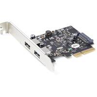 StarTech.com USB Adapter - PCI Express 3.0 x4 - Plug-in Card - Black - UASP Support - 2 Total USB Port(s) - 2 USB 3.1 Port(s) - PC, Linux, Mac