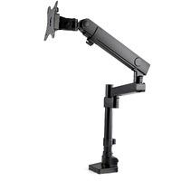 StarTech.com Desk Mount Monitor Arm with 2x USB 3.0 ports, Full Motion Monitor Mount up to 34" (17.6lb/8kg) VESA Display, C-Clamp/Grommet - Height -