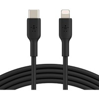 Belkin BOOST&uarr;CHARGE 1 m Lightning/USB-C Data Transfer Cable for iPhone, iPad - First End: 1 x Lightning Male - Second End: 1 x USB Type C Male -
