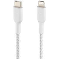 Belkin BoostCharge 2.01 m Lightning/USB-C Data Transfer Cable - Cable for iPad, iPad Pro, iPad mini, iPad Air, iPhone - First End: 1 x USB Type C - -