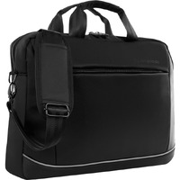 STM Goods Drilldown Carrying Case (Briefcase) for 38.1 cm (15") Notebook - Black - Shoulder Strap, Handle, Luggage Strap