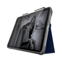 STM Goods Dux Studio Carrying Case (Folio) for 27.9 cm (11") Apple iPad Pro (4th Generation), iPad Pro (2018) Tablet - Dark Red, Smoke, Transparent -
