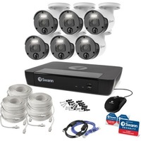 Swann Master 8 Channel Night Vision Wired Video Surveillance System 2 TB HDD - Camera, Network Video Recorder - 3840 x 2160 Came