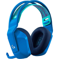 Logitech G G733 Wireless Over-the-head Stereo Gaming Headset - Blue - Binaural - Circumaural - 2000 cm - 39 Ohm - 20 Hz to 20 kHz - Uni-directional,