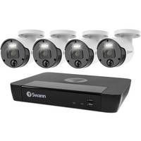 Swann Master SWNVK-876804 5 Megapixel 8 Channel Night Vision Wired Video Surveillance System 2 TB HDD - Network Video Recorder, Camera - HDMI - 4K -