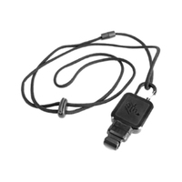 Zebra Lanyard - Midnight Black - Silicon