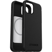 OtterBox Symmetry Series+ Case for Apple iPhone 12, iPhone 12 Pro Smartphone - Black - Bacterial Resistant, Drop Resistant, Bump Resistant - Rubber