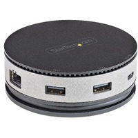 StarTech.com USB C Multiport Adapter - USB Type-C 10Gbps Mini Dock 4K 60Hz HDMI/DisplayPort/1080p VGA - 75W PD Passthrough, USB