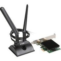 D-Link IEEE 802.11ax Bluetooth 5.1 Wi-Fi/Bluetooth Combo Adapter for Desktop Computer - PCI Express - 2.40 GHz ISM - 5 GHz UNII - Plug-in Card