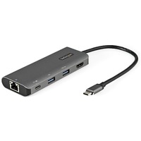 StarTech.com USB 3.1 (3.1 Gen 2) Type C Docking Station for Notebook/Tablet/Workstation/Monitor - 100 W - Grey - 1 Displays Supp