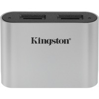 Kingston Workflow Flash Reader - USB 3.2 (Gen 1) Type C - External - microSDHC, microSDXC