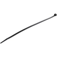 StarTech.com 100 Pack 10" Cable Ties - Black Extra Large Nylon/Plastic Zip Ties Adjustable Network Cable Wraps UL TAA - Cable Ti
