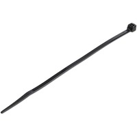 StarTech.com 100 Pack 6" Cable Ties - Black Medium Nylon/Plastic Zip Ties Adjustable Network Cable Wraps UL TAA - Cable Tie - 14