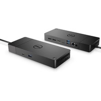 Dell Dock - WD19S - 3840 x 2160 - 3 x USB Type-A Ports - USB Type-A - USB Type-C - 1 x RJ-45 Ports - Network (RJ-45) - HDMI - DisplayPort - - Wired -