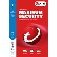 Trend Micro Maximum Security Add-on - Subscription - 2 Device - 1 Year - Licence Card - Mac, Handheld, PC