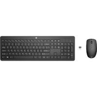 HP 235 Keyboard & Mouse - Wireless 2.40 GHz Keyboard - Wireless Mouse