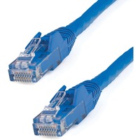 StarTech.com 5m CAT6 Ethernet Cable, LSZH (Low Smoke Zero Halogen), 10 GbE Snagless 100W PoE UTP RJ45 Blue CAT 6 Network Patch C
