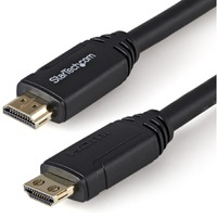 StarTech.com 9.8ft 3m HDMI 2.0 Cable, 4K 60Hz Long Premium Certified High Speed HDMI Cable with Ethernet, Ultra HD HDMI Cable Male to Male - First 1