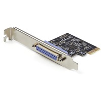 StarTech.com Parallel Adapter - Half-height/Low-profile Plug-in Card - PCI Express 2.0 x1 - PC, Linux - 1 x Number of Parallel Ports External