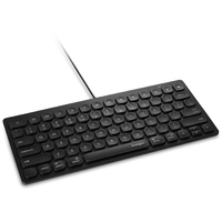 Kensington Keyboard - Cable Connectivity - Lightning Interface - Black - iPad