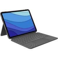 Logitech Combo Touch Keyboard/Cover Case for 27.9 cm (11") Apple, Logitech iPad Pro (3rd Generation), iPad Pro (2nd Generation), iPad Pro (2018) (2nd