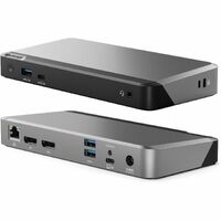 Alogic MX3 USB Type C Docking Station for Notebook/Smartphone/Monitor - Memory Card Reader - SD - 100 W - Black, Space Gray - 3 Displays Supported -