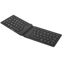 Targus AKF003US Keyboard - Wireless Connectivity - English (US) - Black - Bluetooth/RF - 5.1 - 2.40 GHz - Windows, iPadOS - iPad, iPhone - PC