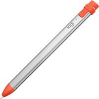 Logitech Crayon Stylus - 1 Pack - Capacitive Touchscreen Type Supported - 1.20 mm - Replaceable Stylus Tip - Aluminium - Tablet Device Supported