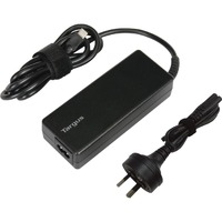 Targus APA108AU 100 W AC Adapter - TAA Compliant - USB - For Notebook, Tablet PC, Smartphone, USB Type C Device - Black