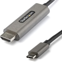 StarTech.com 6ft (2m) USB C to HDMI Cable 4K 60Hz with HDR10, Ultra HD USB Type-C to HDMI 2.0b Video Adapter Cable, DP 1.4 Alt Mode HBR3 - 6.6ft/2m C