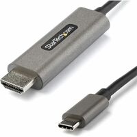 StarTech.com 10ft (3m) USB C to HDMI Cable 4K 60Hz with HDR10, Ultra HD USB Type-C to HDMI 2.0b Video Adapter Cable, DP 1.4 Alt Mode HBR3 - 9.8ft/3m