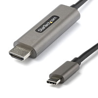StarTech.com 16ft (5m) USB C to HDMI Cable 4K 60Hz with HDR10, Ultra HD USB Type-C to HDMI 2.0b Video Adapter Cable, DP 1.4 Alt Mode HBR3 - First 1 x