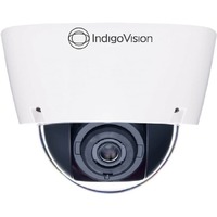 IndigoVision UX-4MP-B-T 4 Megapixel Indoor Network Camera - Colour - Dome - Black Powder Coat - H.265, H.264, MJPEG - 2560 x 1440 - 9 mm- 22 mm Lens