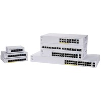 Cisco 110 CBS110-5T-D 5 Ports Ethernet Switch - Gigabit Ethernet - 10/100/1000Base-T - 2 Layer Supported - Modular - 2.74 W Power Consumption - Pair