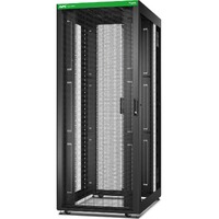 APC by Schneider Electric Easy ER8220 42U Floor Standing Enclosed Cabinet Rack Cabinet - 482.60 mm Rack Width x 1041.40 mm Rack Depth - Black - kg -