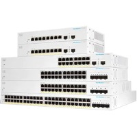 Cisco Business 220 CBS220-24P-4X 24 Ports Manageable Ethernet Switch - Gigabit Ethernet, 10 Gigabit Ethernet - 10/100/1000Base-T, 10GBase-X - 2 Layer