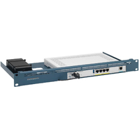 RACKMOUNT.IT Cisrack RM-CI-T11 1U Rack-mountable Rackmount Kit for LAN Switch, Patch Panel - 482.60 mm Rack Width - Metallic Blue