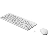 HP 230 Keyboard & Mouse - USB Type A Wireless Bluetooth 2.40 GHz Keyboard - Keyboard/Keypad Color: White - USB Type A Wireless Bluetooth Mouse - - -