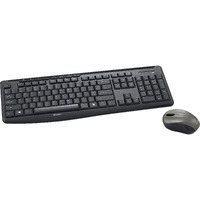 Verbatim Keyboard & Mouse - 1 Each - USB Wireless RF - Keyboard/Keypad Color: Black - USB Wireless RF - Blue LED - Pointing Device Color: Black
