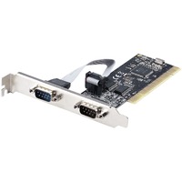 StarTech.com Multiport Serial Adapter - Black - PCI - Plug-in Card