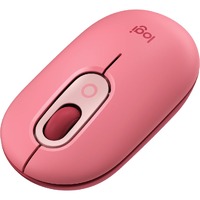 Logitech POP Mouse Mouse - Bluetooth - Optical - 4 Button(s) - 2 Programmable Button(s) - Heartbreaker - Wireless - 4000 dpi - Scroll Wheel