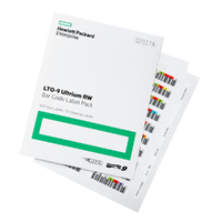 HPE Data Cartridge LTO-9 - Rewritable - Barcode Labeled - 18 TB (Native) / 45 TB (Compressed) - 1035 m Tape Length