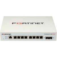 Fortinet FortiSwitch 108F-POE 8 Ports Manageable Ethernet Switch - Gigabit Ethernet - 10/100/1000Base-T, 1000Base-X - 2 Layer Supported - Modular - 2