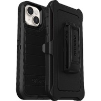 OtterBox Defender Series Pro Rugged Carrying Case (Holster) Apple iPhone 13 Smartphone - Black - Drop Resistant, Bacterial Resistant, Scrape Dirt -