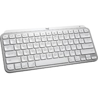 Logitech MX Keys Mini for Mac Keyboard - Wireless Connectivity - Pale Gray - MX Keyswitch - Bluetooth - 10 m Emoji Hot Key(s) - Mac