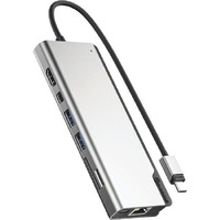 Alogic Ultra Dock PLUS Gen 2 USB Type C Docking Station for Notebook/Tablet/Workstation/Monitor - 100 W - Space Gray - 2 Displays Supported - 4K, 5K