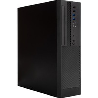 In Win CK722 Computer Case - Micro ATX, Mini ITX Motherboard Supported - Ultra Small - Black - 3 x Bay(s) - 1 x 80 mm x Fan(s) Installed - 1 x 300 W