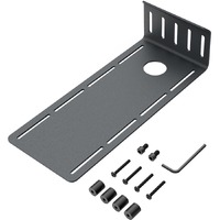 Heckler Design Mounting Shelf for Camera, Light, Microphone, Display Screen, Mounting Arm - Black - Height Adjustable - 100 x 100 - VESA Mount